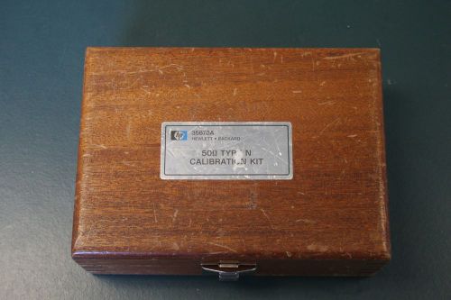 Agilent HP 35678A 50 OhmType N Calibration Kit