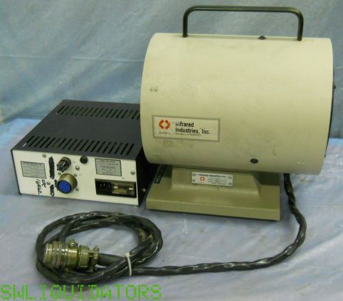 IR 101C TEMPERATURE CONTROLLER and heating unit Mod# 463, Infrared Industies Inc