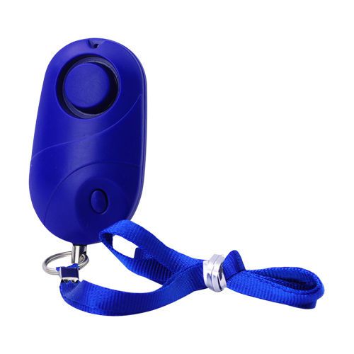 LED Light Bag Purse Blue Personal Mini Pull Cord Alarm - Blue