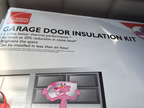 Owens-Corning 500824 Garage Door Insulation Kit  Includes R-8 Fiberglass Panels