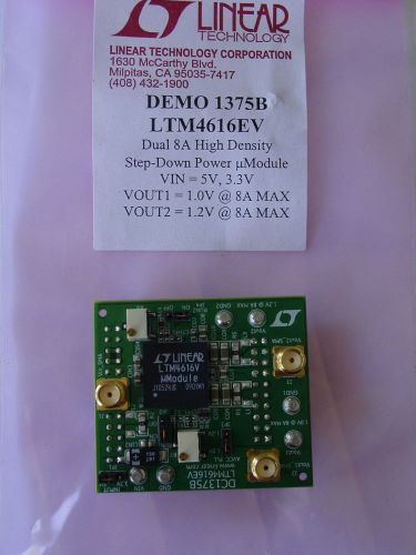 LINEAR TECHNOLOGY LTM4616EV DEMO 1375B high density step down power module