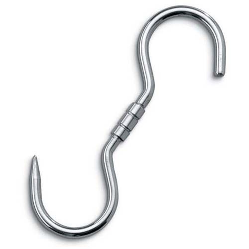 Stainless Steel Swivel S Meat Hook Size 10-5/8&#034; (1/2&#034; Thick)