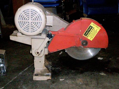 Aluminum high speed cold saw head 5 hp 3400 rpm for sale