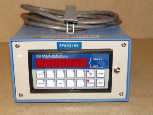 ELECTRONIC COUNTERS AND CONTROLS MWB 116 MICRO-WIZ