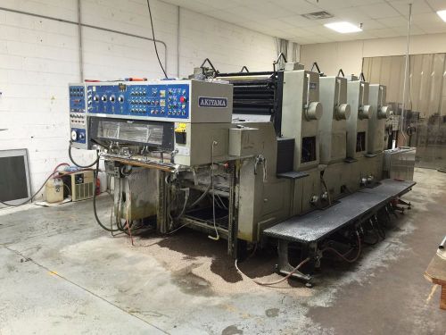 Akiyama offset printing press