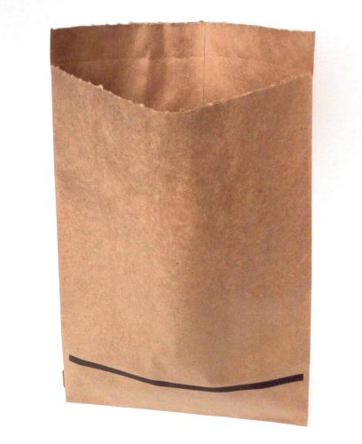 1000 Heavy Duty Kraft Merchandise Paper Bags 8-1/2 x12 inches Double Layer Brown