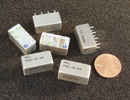 Qty 6: Mini-Circuits PSC-3-1W Power Splitter/Combiner 3-Way RF/HF/UHF 5-500 MHz