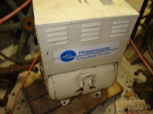 20 HP Phase Master Rotary Phase Converter