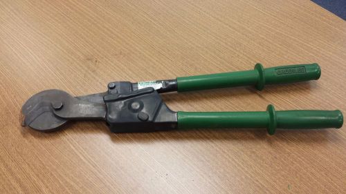 Greenlee h.d. ratchet cable cutter for sale