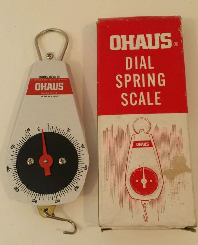 Ohaus 8012-M Dial Spring Mechanical Scale in Original Box with Instructions