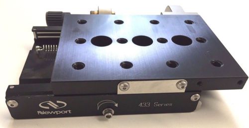 Newport 433 Precision Linear Translation Stage with Micrometer