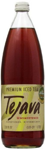 Tejava Unsweetened Ice Tea - 1 Liter Case -12 Pk