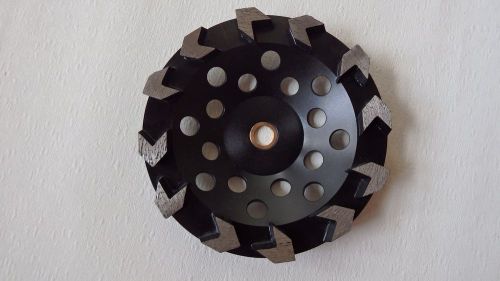 7&#034; Arrow Cup Wheel for concrete resurfacing, grinding,coating removals: 7/8-5/8”