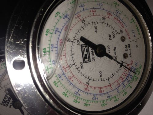 Ltr leitenberger high- and low-pressure gauges inox case glycerine filled ki 1,6 for sale