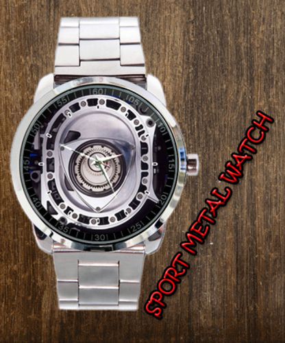 RX7 13B Turbo Rotary Engine Watch New Design On Sport Metal Watch