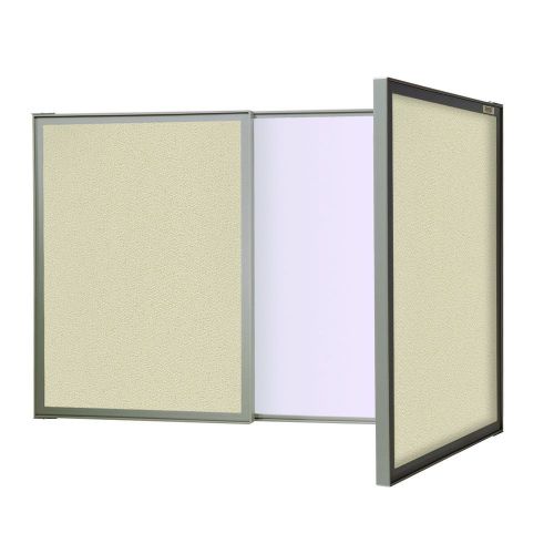Ghent visuall pc - 41300, bulletin board outside with acrylate whiteboard inside for sale