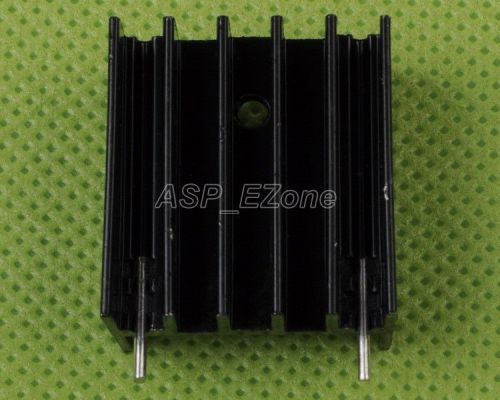 10pcs heat sink black 25x23x16mm aluminum 25*23*16mm for tda7294/l298 ic for sale