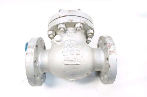 New ty 253rf008 2-1/2 in steel 300 flanged swing gate check valve d529529 for sale