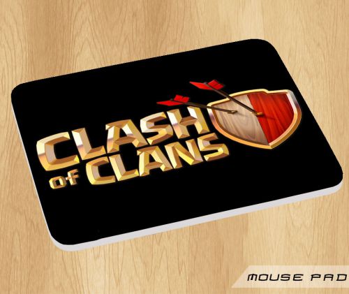 Clash of Clans Logo Design Gaming Mouse Pad Mousepad Mats