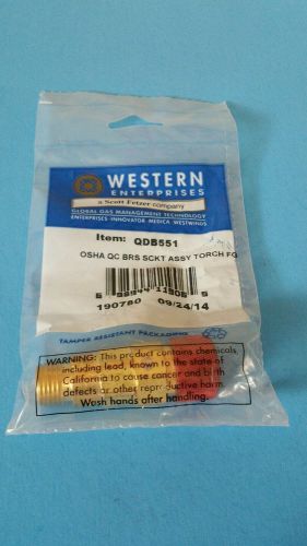 Western Enterprises quick connect socket,QDB551,Free shipping
