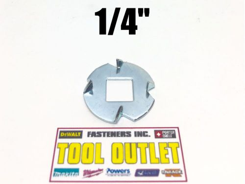 (Qty 250) 1/4&#034; Anti-Turn Washers for Square Shouldered Fasteners / Carriage Bolt