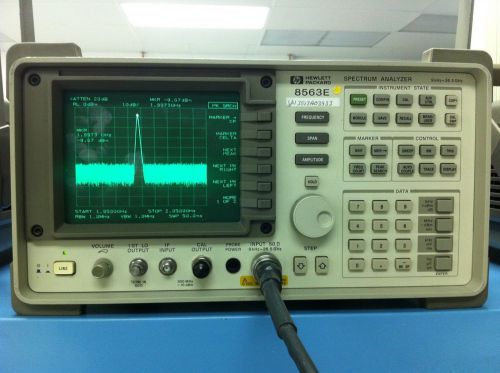 HP8563E Spectrum Analyzer - Good Working Order