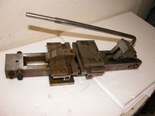 Swiss schaublin estate machinist milling vise quick release 18in length 5in wide for sale