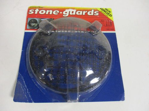 Stone guard power flow  hinged metal headlight guard for sale