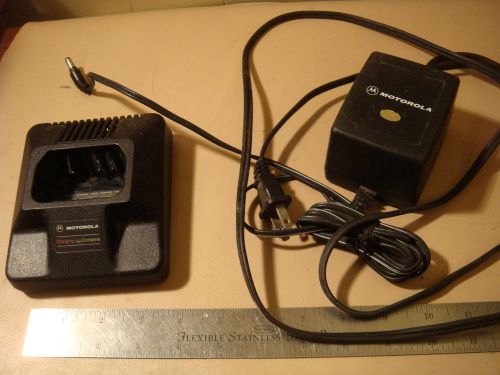 Motorola Rapid charger HTN9630C and Power supply 2580162R01