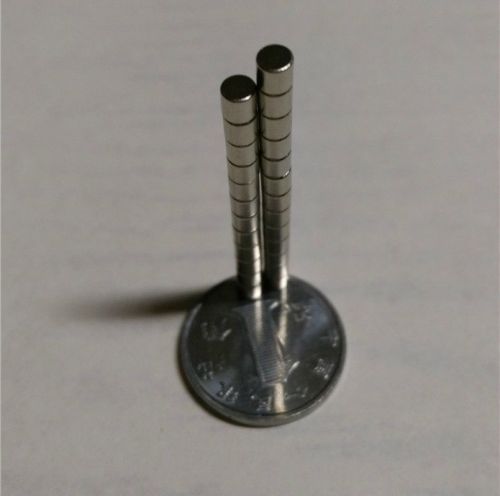 Neodymium Disc Mini Diameter 3X3mm Rare Earth N35 Strong Magnets Craft Models