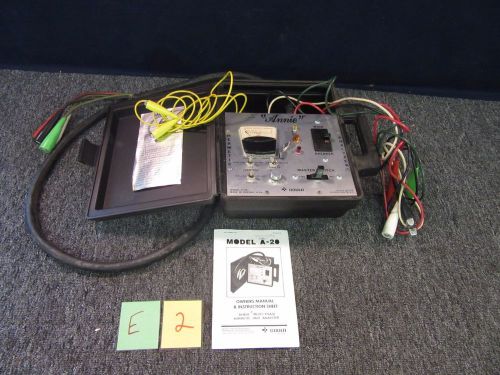 GOULD ANNIE MULTI-PHASE HERMETIC ANALYZER A-20 MILITARY SURPLUS USED WORKS