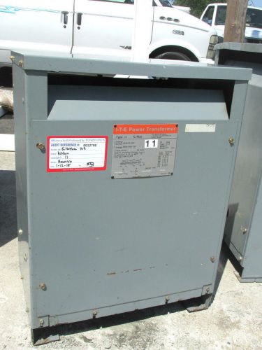 Ite power transformer 480delta 30 kva cat# 3f3y303-1es .. od-406 for sale