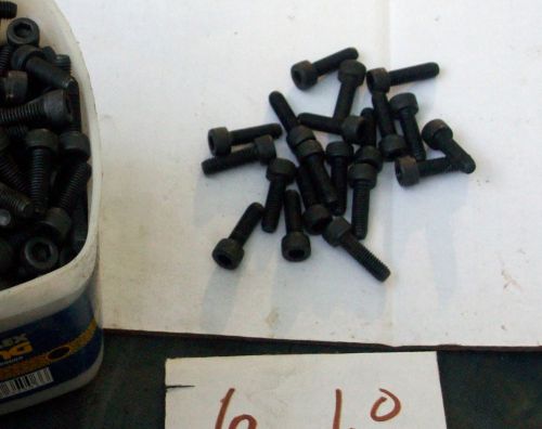 Fastenal bolt lot(100)metric socket head;m6*6mm-20mm,1.00;6 mm,high grade;12.9 for sale