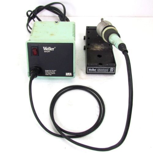 Weller Soldering Station - WTCPT Power Unit, TC201T Iron, &amp; PH1201 Stand