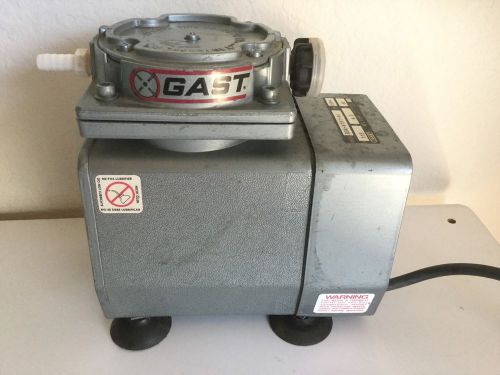 Gast vacuum pump compressor model doa-v191-aa 115 v 60 hz 4.0 amps for sale