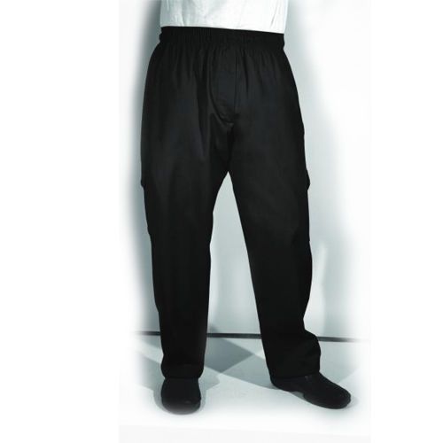Chef Revival Black Cargo Pants 100% Cotton