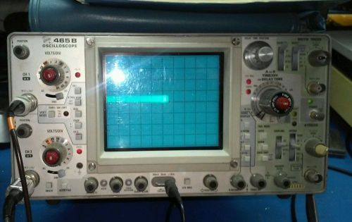 Tektronix Tek 465B 100 Mhz oscilloscope ** A Fine, Commercial Grade Instrument**