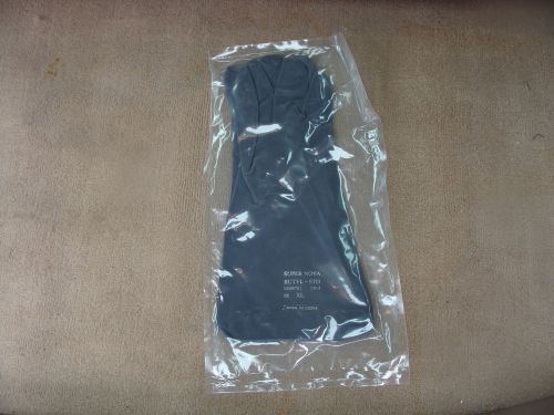 Super nova butyl-std lightweight cp-7 safety gloves size xl for sale