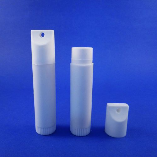 10/25/50-Empty Chapstick Balm Tube Cosmetic Container Keychain Holder0.15oz