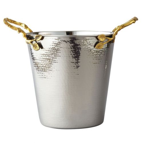 Silver/Gold Vine Wine/Ice Bucket, Buffet Party Catering Wedding Tabletop NEW