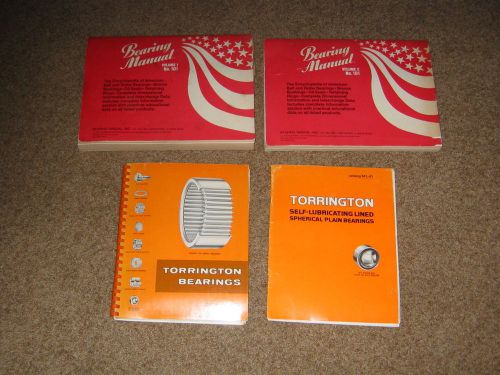 Bearing manual encyclopedia of american bearings, etc, vol.1 &amp; 2, +torrington for sale