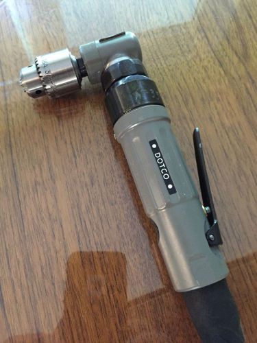 Dotco air drill 1/4&#034; cap right angle model 15l 287-38 1500 rpm 90 psig..new for sale