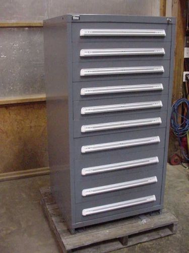 New Vidmar Cabinet 10 Drawer with Dividers and keyed locking