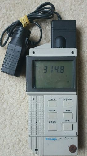 Tektronix j17 LumaColor Photometer/Radiometer/Colorimeter + J1805 LED Sensor.