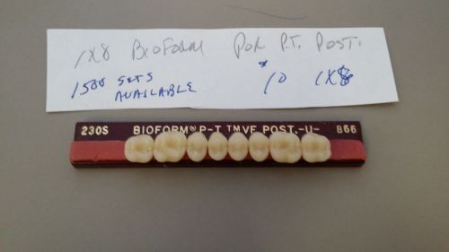 1x8 Bioform Porcelain Teeth