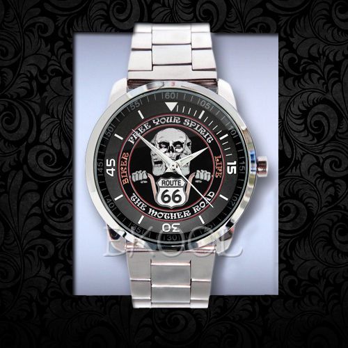 711 Harley Davidson Skull Sport Watch New Design On Sport Metal Watch