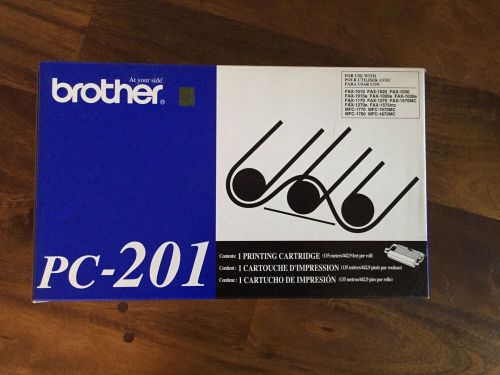 BROTHER PC-201 FAX MACHINE PRINTING CARTRIDGE - NEW IN THE  BOX