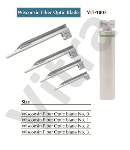 Wisconsin Fiber Optic Laryngoscope