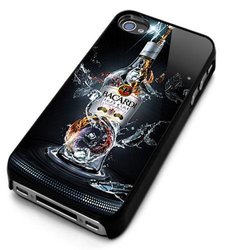 Bacardi Rum Crown Wine Case Cover Smartphone iPhone 4,5,6 Samsung Galaxy
