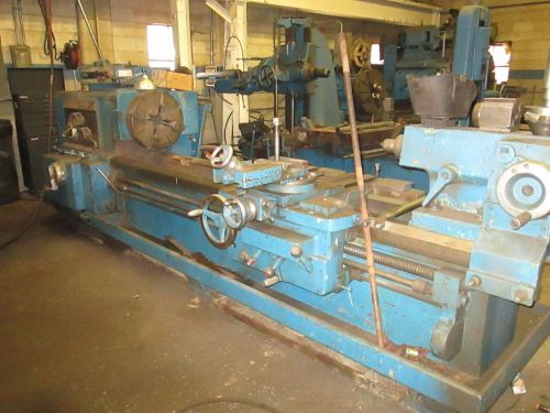 AXELSON, LATHE, 2516, 3&#034; SPINDLE BORE, 28&#034; SWING, 84&#034; CENTERS, GOOD